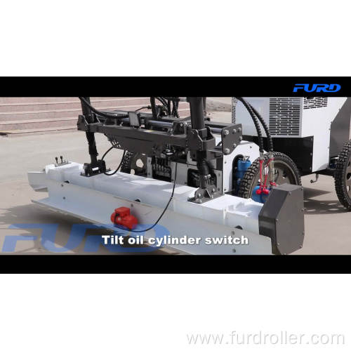 Ride on Hydraulic Concrete Laser Screed machine with laster screed FJZP-220